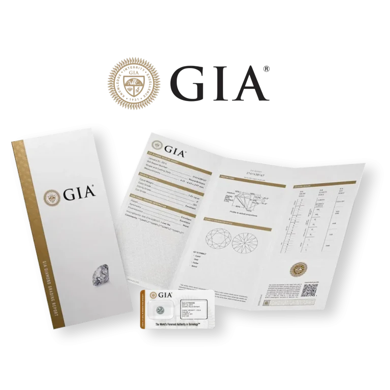 ใบเซอร์เพชร GIA